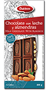 Tableta Chocolate con Leche y Almendras Dulcinea