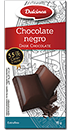 Tableta Chocolate Negro Dulcinea