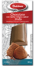 Tableta de Chocolate Dulcinea Rellena Trufa